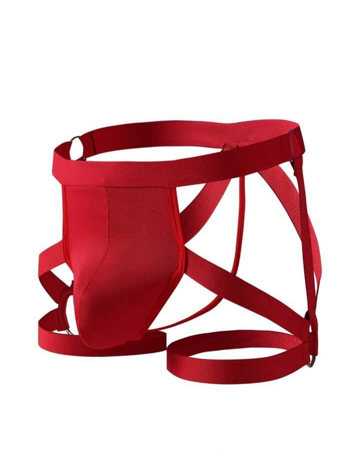 Men's Solid Cut Out Panty